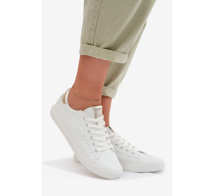 Dámské Tenisky Eko Kůže Big Star TT274020 Bílé