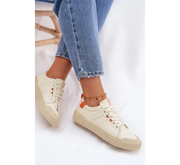 Dámské tenisky Big Star NN274445 Memory Foam System Béžové