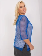 Blúzka LK BZ 506730.64P tmavomodrá