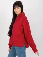 Dámska mikina TW BL 2002.11 tmavo červená - FPrice Dámska mikina TW BL 2002.11 tmavo červená - FPrice