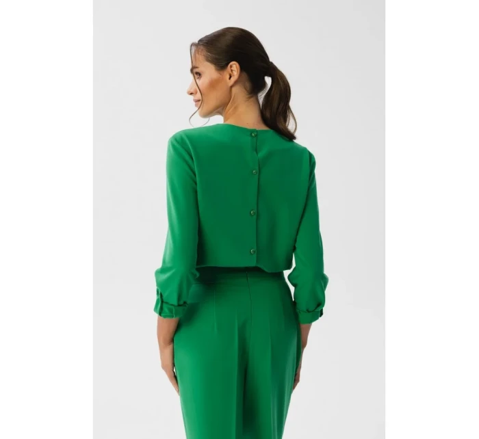 S355 Kombinéza s deleným výstrihom - zelená