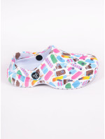 Yoclub Dievčenské topánky Crocs Slip-On Sandals OCR-0041G-0100 Multicolour