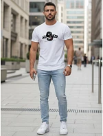 Pánske tričko s potlačou SUPERIOR white FashionStreet NX5015R Pánske tričko s potlačou SUPERIOR white FashionStreet NX5015R