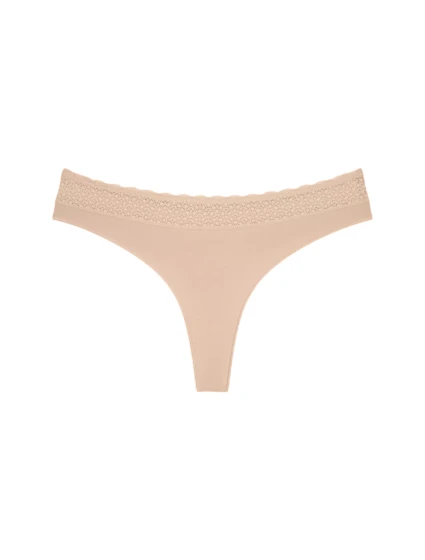 Dámská tanga Feel of Modal String YELLOW sv. béžové model 20551635 - Triumph