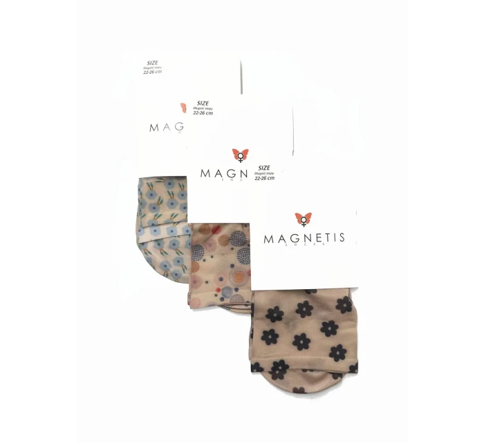 Dámske vzorované ponožky Magnetism lycra 20 den