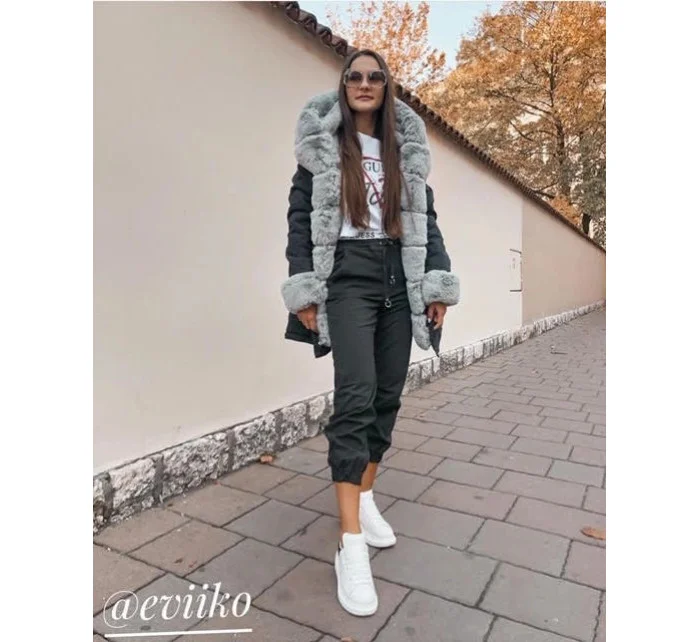 DAMSKA PARKA ZIMOWA Z model 21241940 - SPEED.A DAMSKA PARKA ZIMOWA Z model 21241940 - SPEED.A