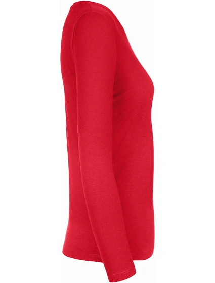 B&C #E190 LSL /women Dámské tričko z těžké bavlny s dl. rukávem model 22496354 red B&C #E190 LSL /women Dámské tričko z těžké bavlny s dl. rukávem model 22496354 red
