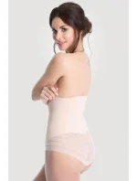 Julimex 141 Mesh nohavičky s vysokým pásom farba:natural