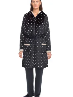 Vamp - Pohodlný dámsky župan s kapucňou 15905 - Vamp