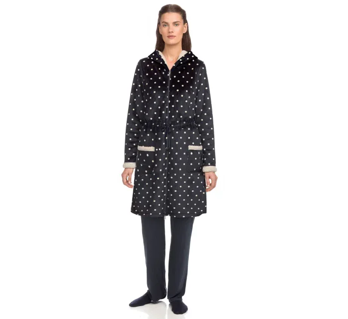 Vamp - Pohodlný dámsky župan s kapucňou 15905 - Vamp