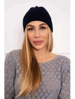 Tenká čepice Oliwia model 18750347 tmavě modrá - K-Fashion