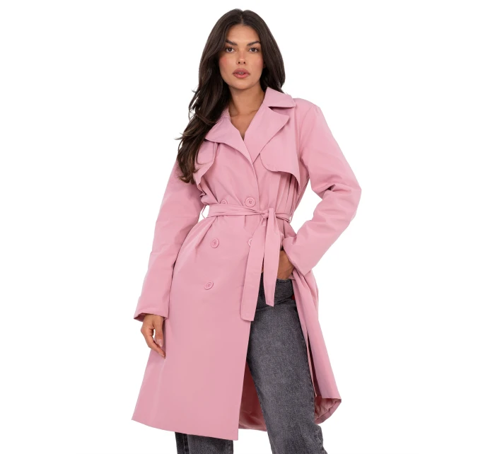 Kabát IT EN FL8808.32 svetloružový