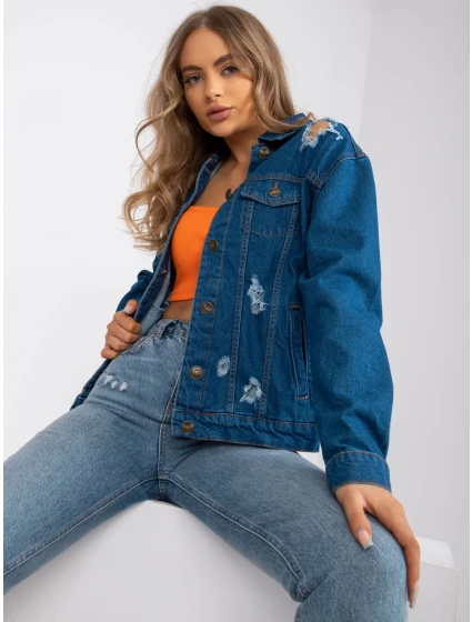 Dámska bunda RO KR CKT 4006 16x modrá