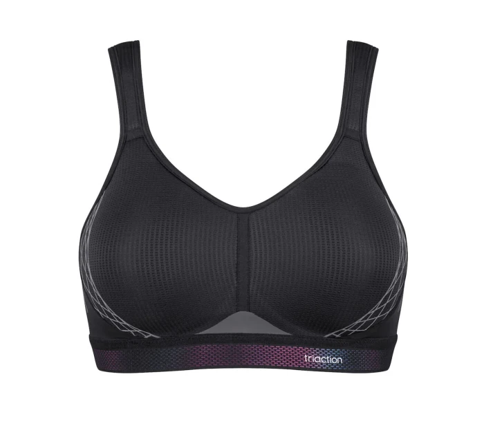 Sportovní podprsenka Triaction model 21053105 Cloud P EX černá - Triumph Sportovní podprsenka Triaction model 21053105 Cloud P EX černá - Triumph