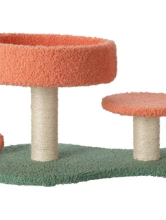 ŠKRABADLO PRE MAČKY GUĽA NA ŠNÚRKE 38X26X24CM