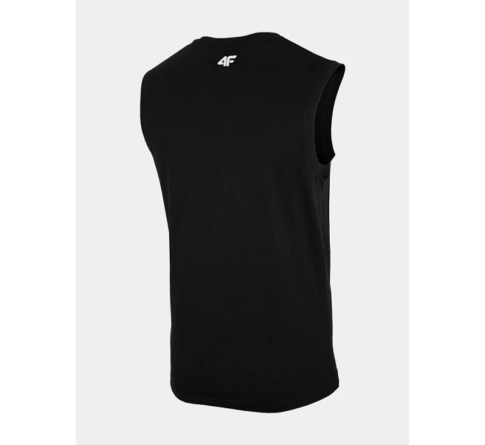 Pánske tričko bez rukávov 4F 4FWSS26TSLEM357-20S