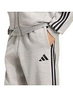 Pánské kalhoty Essentials 3Stripes Fleece Tapered šedé, model 22357638 - ADIDAS Pánské kalhoty Essentials 3Stripes Fleece Tapered šedé, model 22357638 - ADIDAS