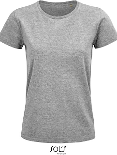 SOL'S Pioneer Women Dámské tričko z bio bavlny model 22522831 grey melange