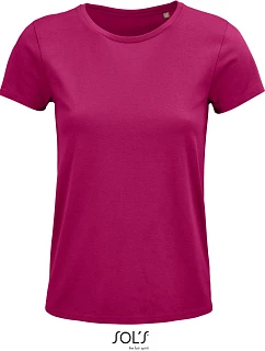 SOL'S Crusader Women Dámské tričko z bio bavlny model 22519266 fuchsia