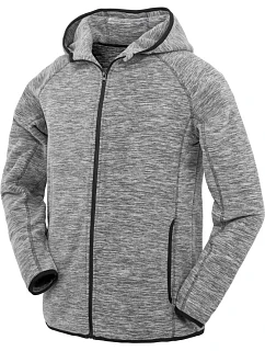 S Pánská mikrofleecová mikina s kapucí 29. grey/black model 22426489 - Spiro