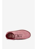 Semišové Dámské Tenisky Daniel  Růžové model 21703337 - Daniel Lopez Just Dare