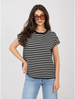 Tričko D12127M02858A čierne