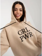 Dámska mikina EM BL 651 2.14X béžová - FPrice Dámska mikina EM BL 651 2.14X béžová - FPrice