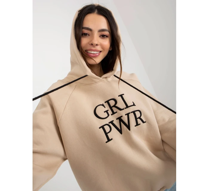 Dámska mikina EM BL 651 2.14X béžová - FPrice Dámska mikina EM BL 651 2.14X béžová - FPrice