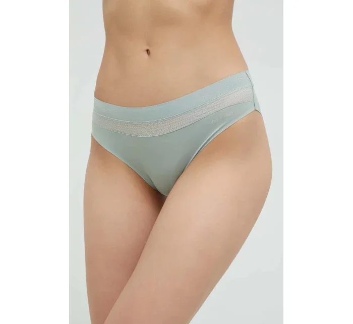 Dámske nohavičky QF6048E 5G0 mätová - Calvin Klein Dámske nohavičky QF6048E 5G0 mätová - Calvin Klein