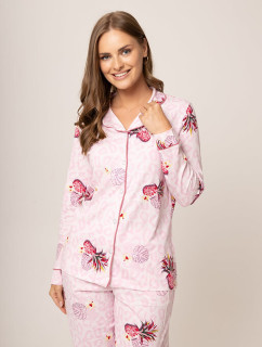 Dámske pyžamo 175/062 ružová vzor - Karol