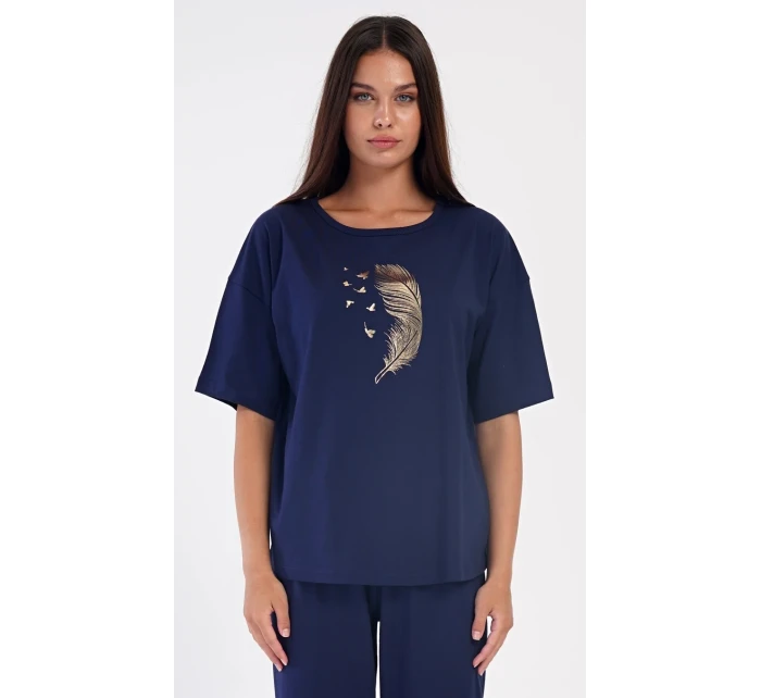 Dámske capri pyžamo Feather Dámske capri pyžamo Feather