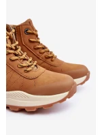 Dětské zateplené trekové boty Trapery Camel Big Star model 21637375 - Big Star Shoes
