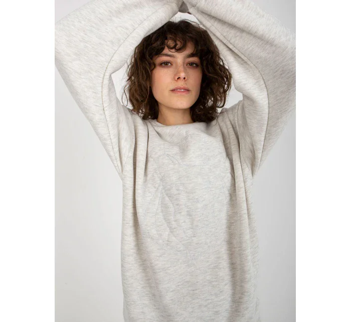 Mikina EM BL 617 4.41P svetlo šedá