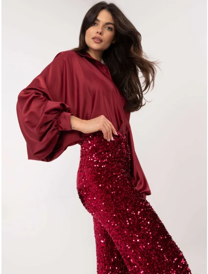 MI nohavice SP 4323C.28 bordová MI nohavice SP 4323C.28 bordová