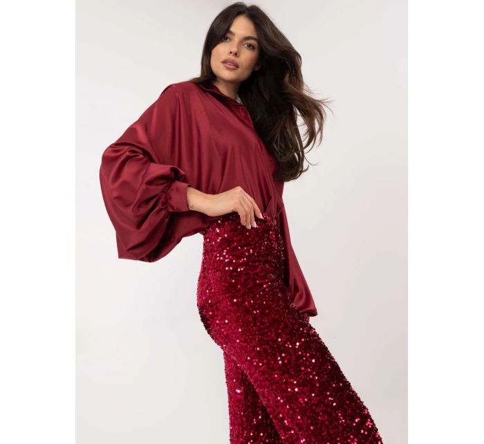 MI nohavice SP 4323C.28 bordová MI nohavice SP 4323C.28 bordová