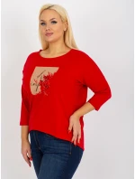 Halenka RV BZ model 18018755 červená - FPrice Halenka RV BZ model 18018755 červená - FPrice