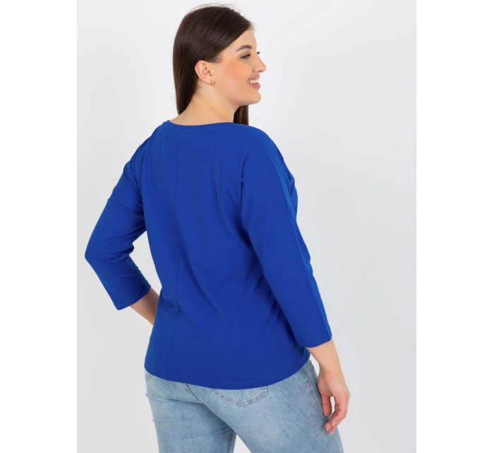 Blúzka RV BZ 8554.01P tmavomodrá