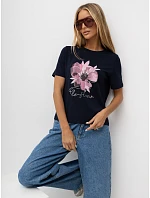 T shirt RV TS model 22303469 granatowy - FPrice T shirt RV TS model 22303469 granatowy - FPrice