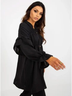 Dámska košeľa TW KS BI 2021745.13X čierna - FPrice