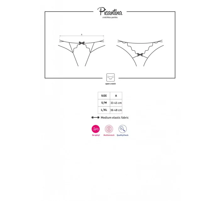 Otvorené tangá Picantina - Obsessive Otvorené tangá Picantina - Obsessive