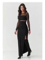 Dámske šaty M911 black - Makadamia