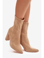 Topánky na podpätku model 222724 Step in style