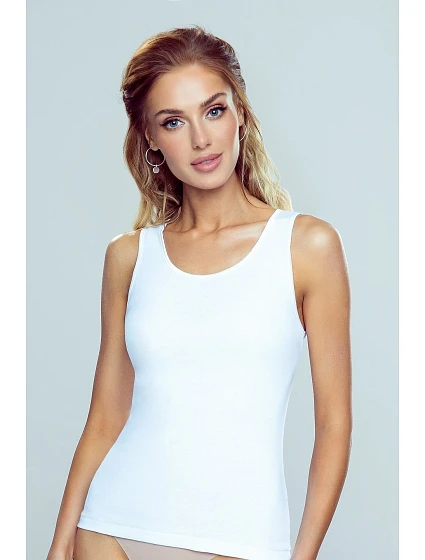 Biela dámska košieľka Eldar Clarissa XXL-XXXL