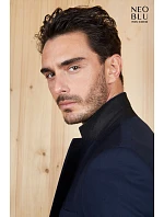 Men Pánské sako anthracite melange model 22500390 - NEOBLU Men Pánské sako anthracite melange model 22500390 - NEOBLU