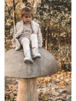 stříbrné teplé Dětské boty model 21506671 - Boto