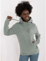 Mikina D20005M02627B1 pistáciová Mikina D20005M02627B1 pistáciová
