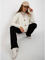 Sweter LC SW model 22320353 ecru - FPrice Sweter LC SW model 22320353 ecru - FPrice