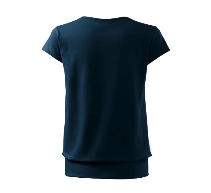 Mestské tričko dámske tmavomodré