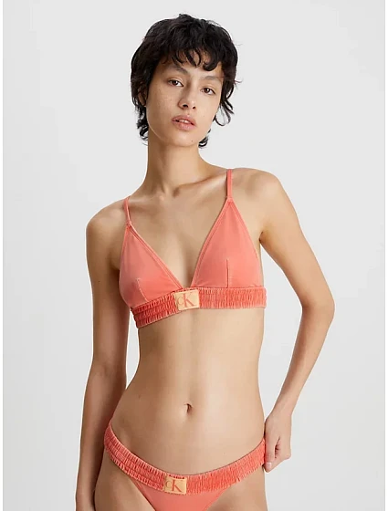 Dámský vrchní díl bikin  korálová  model 18358526 - Calvin Klein