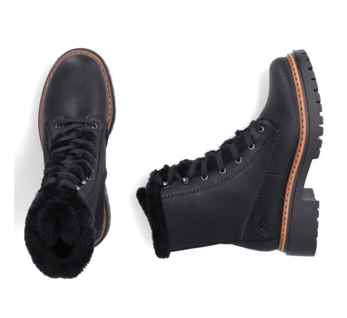 W boty s kožešinou model 20845368 - Rieker W boty s kožešinou model 20845368 - Rieker